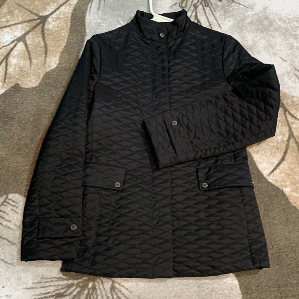 Black Quilted Jacket